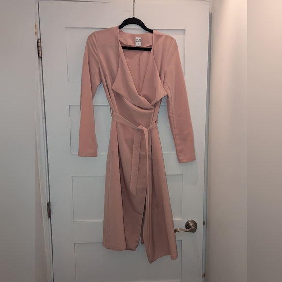 Vero Moda Pink Waterfall Coat - Picture 10 of 11